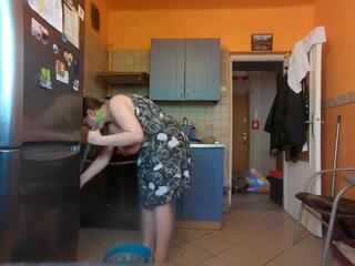 Καθάρισμα κουζίνα: ελεύθερα hd x βαθμολογήθηκε βίντεο βίντεο 9b